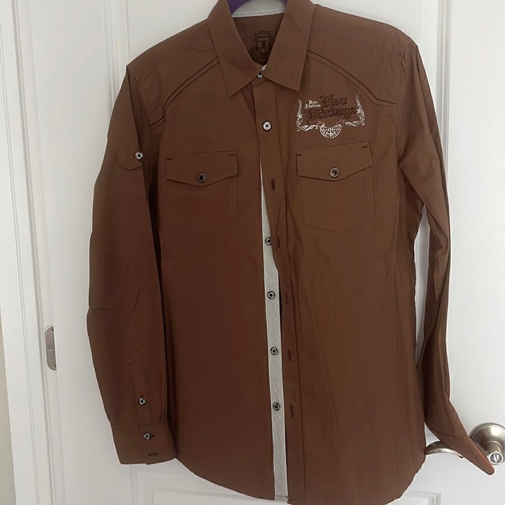 XIOS New York Button Down New Vintage Western Cowboy NWOT